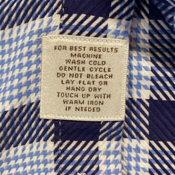 Peter Millar Mens Long Sleeve Shirt Size L - Picture 4 of 7